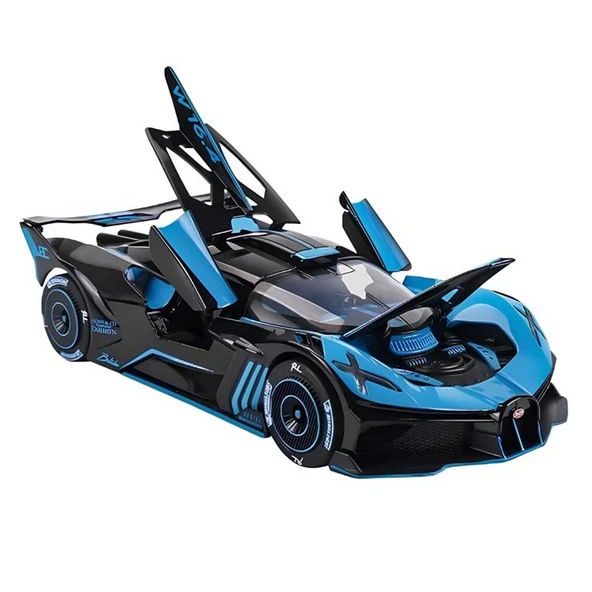 Şeffaf Kutuda Metal Lamborjini Araba - 2