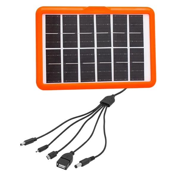 6 VOLT - 1.33 AMPER - 8 WATT SOLAR PANEL (4593)