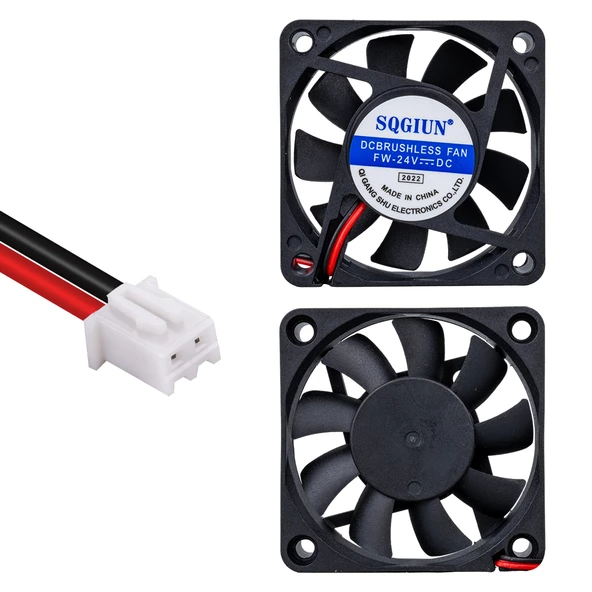 IC-216A FIRÇASIZ DC FAN 60X60X15MM 24 VOLT 2 PİN (4593)