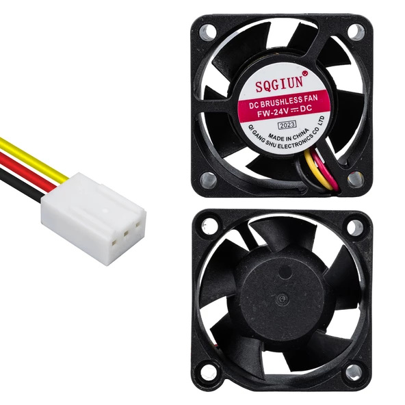 IC-216A FIRÇASIZ DC FAN 40X40X20MM 24 VOLT 3 PİN (4593)