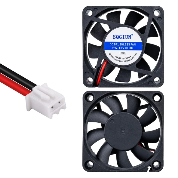 IC-216 FIRÇASIZ DC FAN 60X60X15MM 12 VOLT 2 PİN (4593)