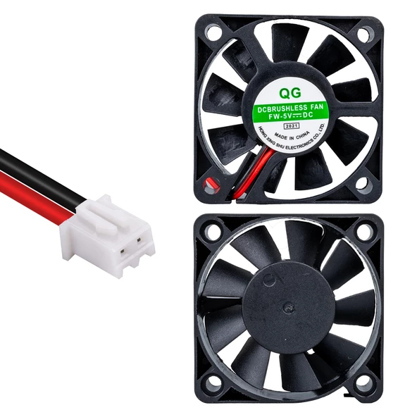 IC-216 FIRÇASIZ DC FAN 50X50X10MM 5 VOLT 2 PİN (4593)