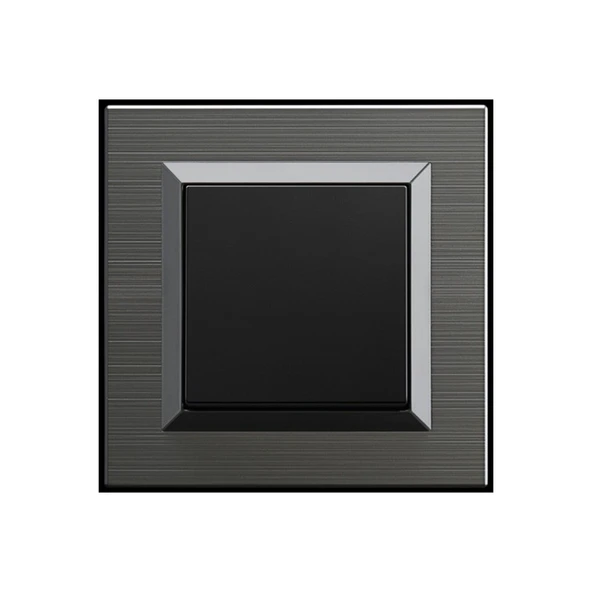 6 Adet Ovivo Quantum Manyetik Gri Anahtar + Çerçeve Dahildir