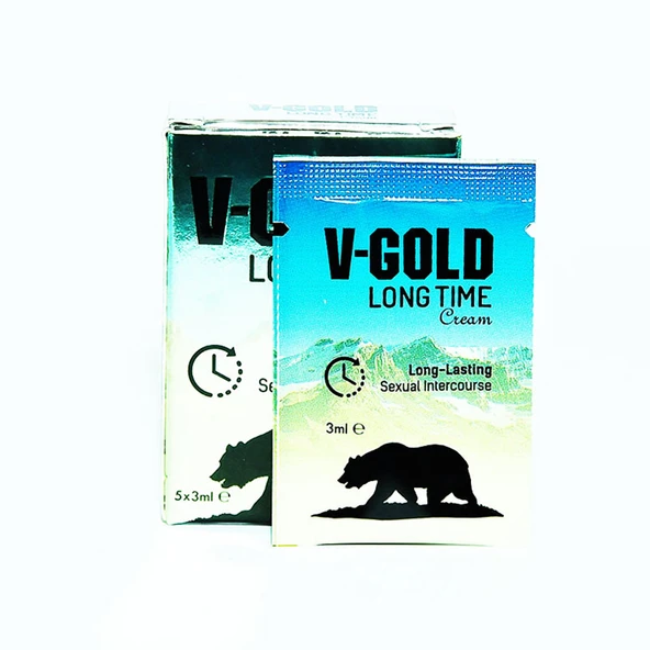 V-Gold Karanfilli Bitkisel For Men Krem 3ML X 5li - Resim 4