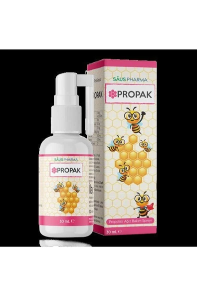 Propak Saus Pharma Ağız Bakım Spreyi Propolisli 15 Ml