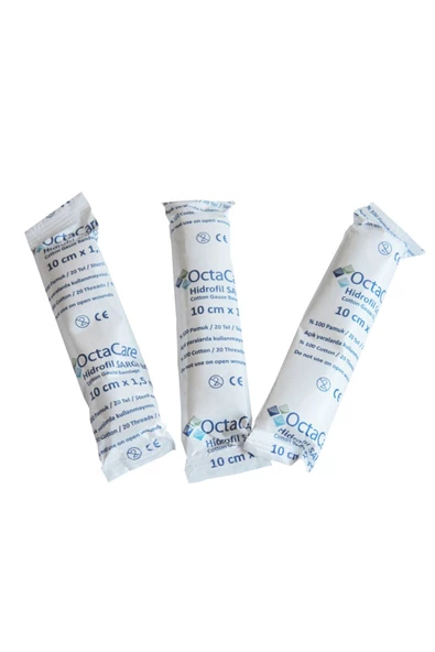 Octacare Hidrofil Sargı Bezi 10cm*1,5m 25 Adet