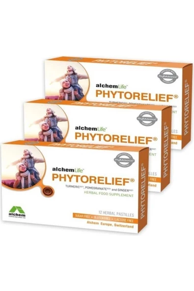 Alchemlife Phytorelief 12 Pastil 3'lü Paket