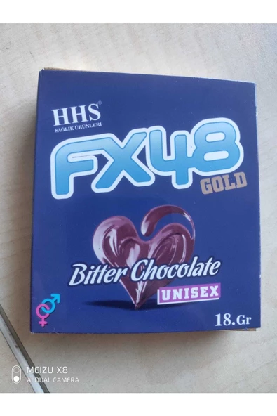 Hhs Fx48 Gold Bitter Chocolate Unısex 18 Gr