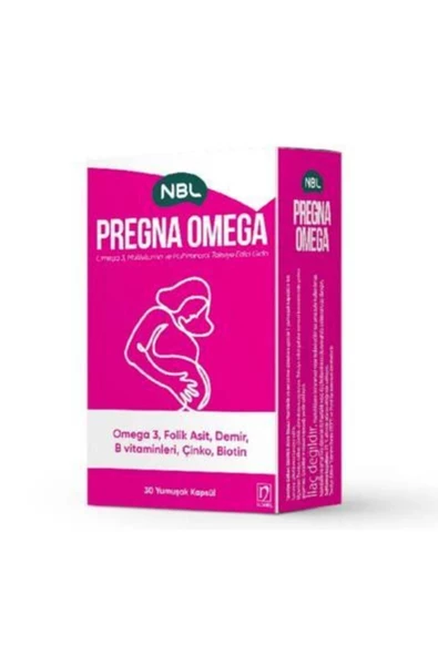 Nobel Nbl Pregna Omega 30 Kapsül