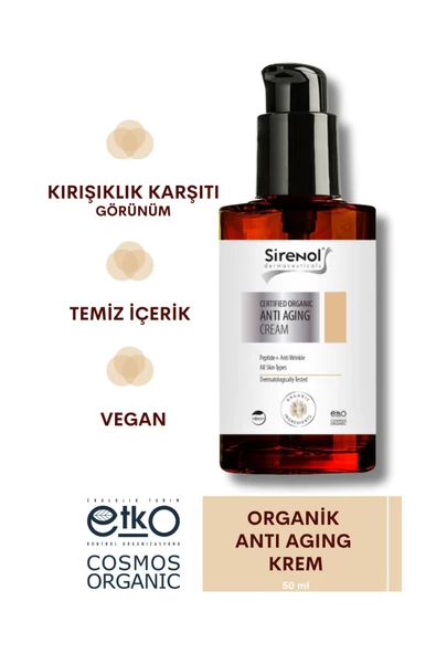 Sirenol Organik Anti Aging Yüz Kremi