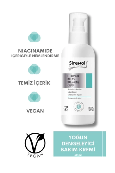 Sirenol Natural Yoğun Dengeleyici Bakım Kremi