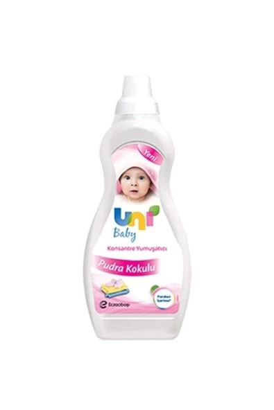 Uni Baby Konsantre Yumuşatıcı Pudra Kokulu 1200 ml