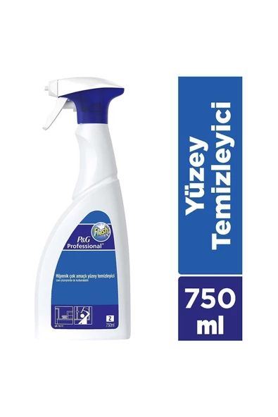 Flash Professional Hijyenik Çok Amaçlı Yüzey Ve Cam Temizleyici Sprey 750 ml