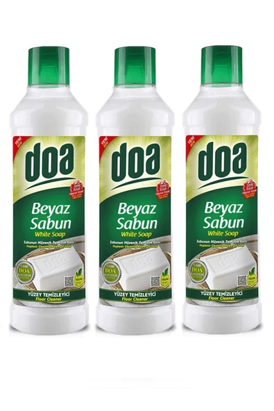 Doa Beyaz Sabun Kokulu Yüzey Temizleyici 3x1000ml