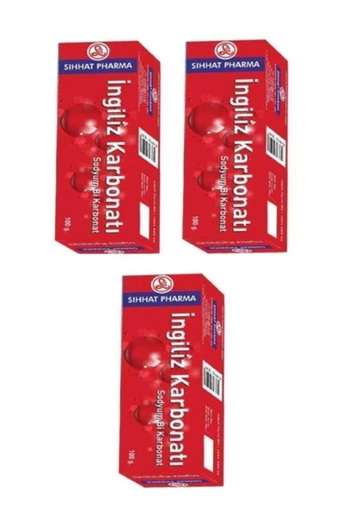 Sıhhat Pharma Ingiliz Karbonatı 100g 3 Adet