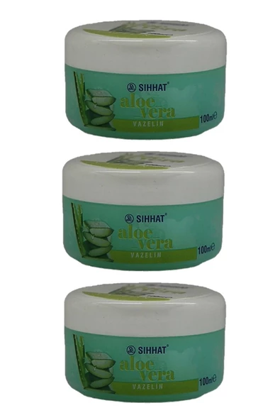 Sıhhat Pharma Aloe Vera Vazelin 100 Ml 3 Adet