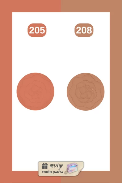 Show by Pastel Show Your Joy Liquid Blush Set - Allık 205 208 Togin Çanta Hediye - 2