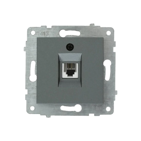 2 Adet Grano Füme Numeris Telefon Prizi Çerçeve Dahildir - 2