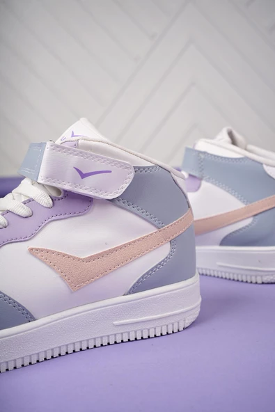 Unisex Rahat Kalıp Ortopedik Taban Boğazlı Sneakers - 3
