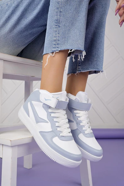 Unisex Rahat Kalıp Ortopedik Taban Boğazlı Sneakers - 9