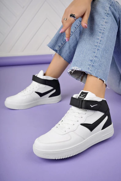 Unisex Rahat Kalıp Ortopedik Taban Boğazlı Sneakers - 10