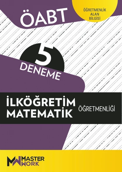 ÖABT - İLKÖĞRETİM MATEMATİK ÖĞRETMENLİĞİ - 5 Deneme