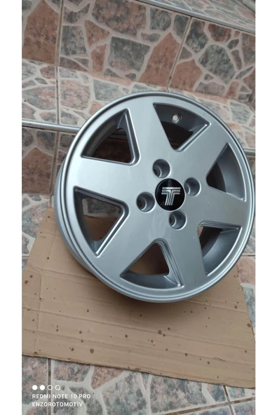 3Sdm Enzor Otomotiv Jant 14" Altı Uyumlu (6) Kol Tofaş Doğan Kartal Şahin Tofaş Jantı 1 Adet ( Tek Jant )