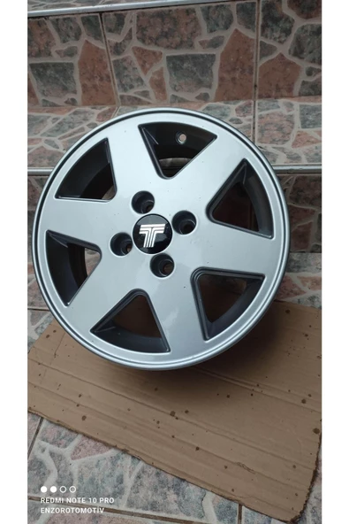 3Sdm Enzor Otomotiv Jant 14" Altı Uyumlu (6) Kol Tofaş Doğan Kartal Şahin Tofaş Jantı 1 Adet ( Tek Jant ) - 3