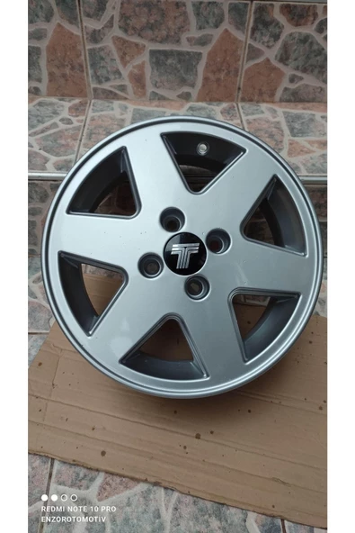 3Sdm Enzor Otomotiv Jant 14" Altı Uyumlu (6) Kol Tofaş Doğan Kartal Şahin Tofaş Jantı 1 Adet ( Tek Jant ) - 4
