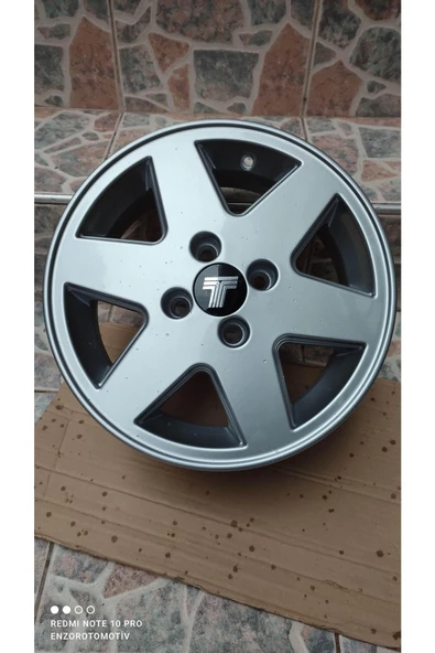 3Sdm Enzor Otomotiv Jant 14" Altı Uyumlu (6) Kol Tofaş Doğan Kartal Şahin Tofaş Jantı 1 Adet ( Tek Jant ) - 2
