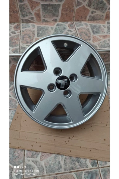 3Sdm Enzor Otomotiv Jant 14" Altı Uyumlu (6) Kol Tofaş Doğan Kartal Şahin Tofaş Jantı 1 Adet ( Tek Jant ) - 5