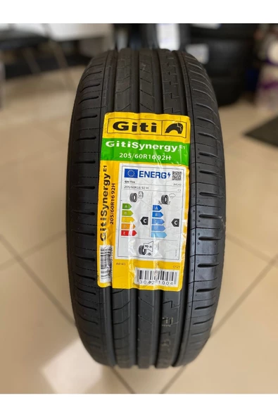 Giti 205/60R16 92H Synergy E1 Yaz Lastiği 2022 Üretim