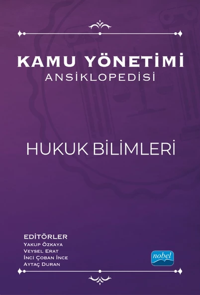 Kamu Yönetimi Ansiklopedisi - HUKUK BİLİMLERİ