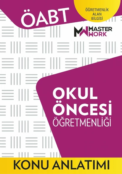 ÖABT - OKUL ÖNCESİ ÖĞRETMENLİĞİ - Konu Anlatımı - 1