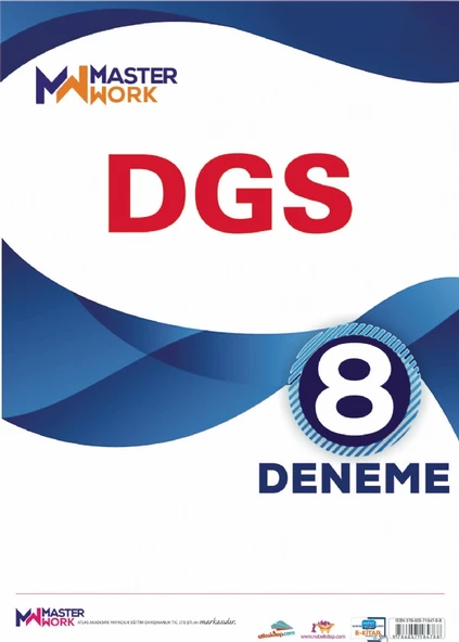 DGS - 8 DENEME + Çözüm Kitapçığı / Sayısal-Sözel