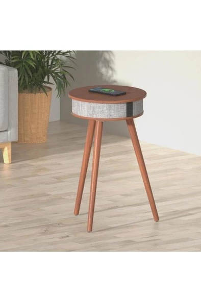 Doppler Barista Hoparlörlü Kahve Masası-Siyah - 3