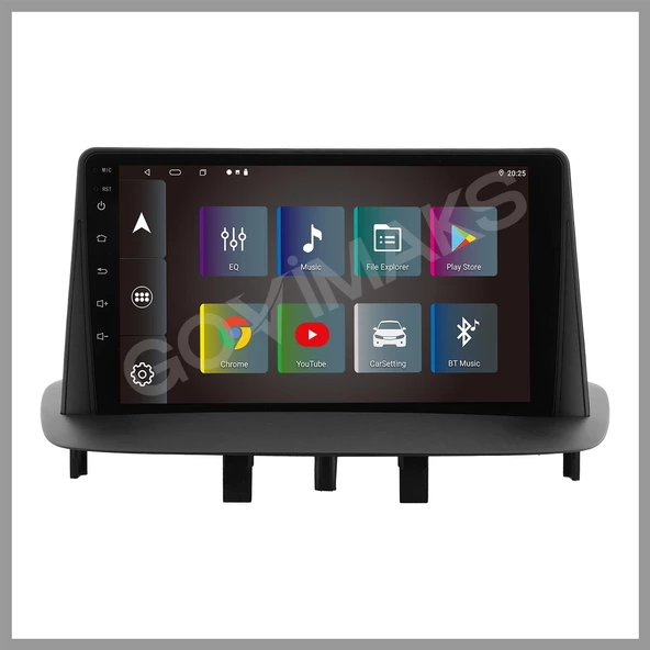 GOVİMAKS RENAULT MEGANE 3 2009-2015 UYUMLU 6 GB RAM 128 GB HAFIZA ANDROID MULTIMEDIA - Resim 8