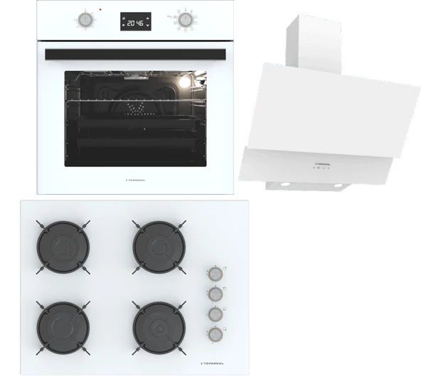 Termikel Ankastre Set (BO O6555C W + BH P7144C W + CH C6532C WW) ürün görseli 1