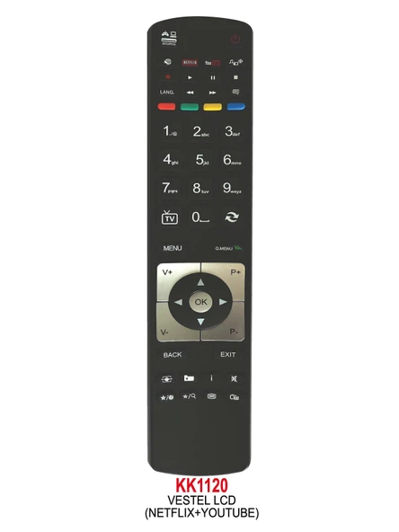 Vestel lcd kumanda ürün görseli