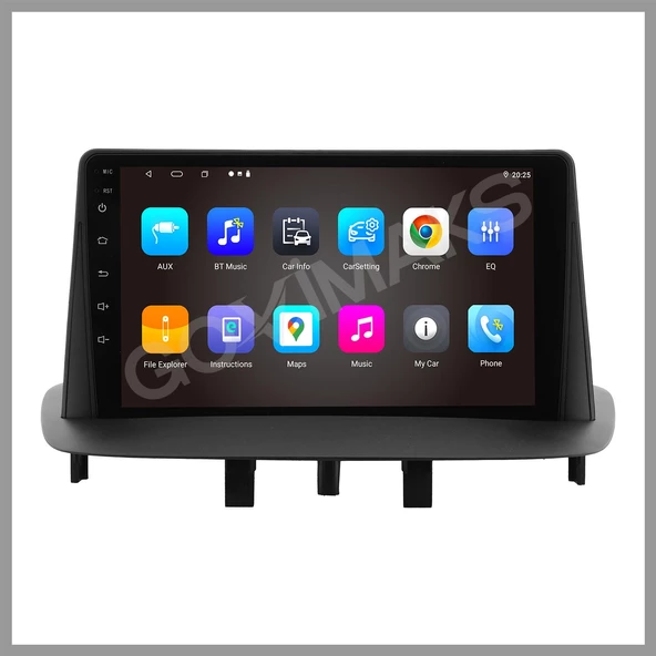 RENAULT FLUENCE 2010-2015 UYUMLU 8 GB RAM 128 GB HAFIZA ANDROID MULTIMEDIA - Resim 2