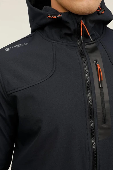 LUMBERJACK ML NEW TREND 1GT17 4PR ERKEK SOFTSHELL KAPÜŞONLU MONT - 10