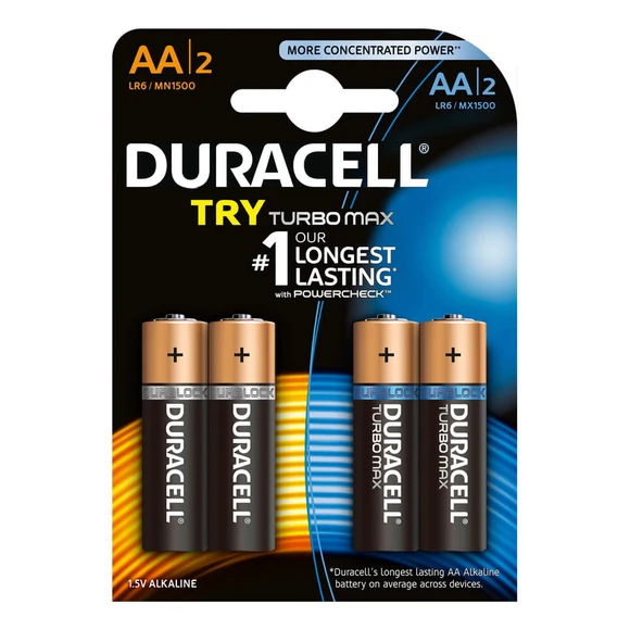 1,5V DURACELL KALEM PİL 2+2 (AA)