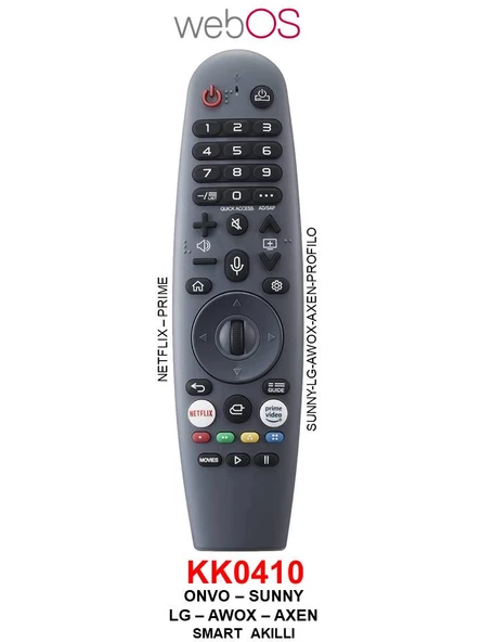 ONVO - LG - SUNNY - PROFILO - SABA - SMART AKILLI WEBOS ürün görseli