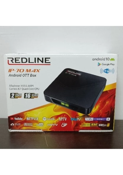 REDLİNE IP70 MAX 2/16 ANDROİD BOX