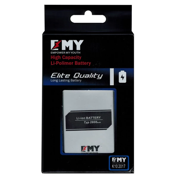 LG K10 2017 Uyumlu EMY Batarya - Resim 3