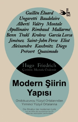 MODERN ŞİİRİN YAPISI - Ondokuzuncu Yüzyıl Ortalarından Yirminci Yüzyıl Ortalarına /Die Struktur der modernen Lyrik (Von der Mitte des neunzehnten bis zur Mitte des zwanzigsten Jahrhunderts)