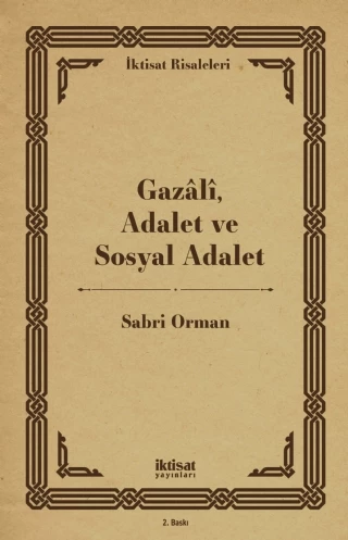 Gazâlî, Adalet ve Sosyal Adalet