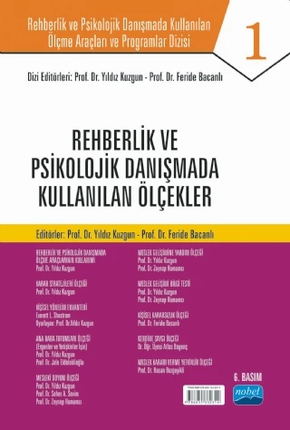 Rehberlik ve Psikolojik Danışmada Kullanılan Ölçme Araçları ve Programlar Dizisi