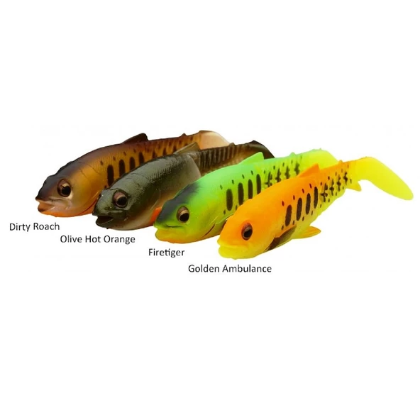 Savage Gear Craft Cannibal Paddletail 12.5 Cm 20 Gr Mix 4Lü Paket Standart
