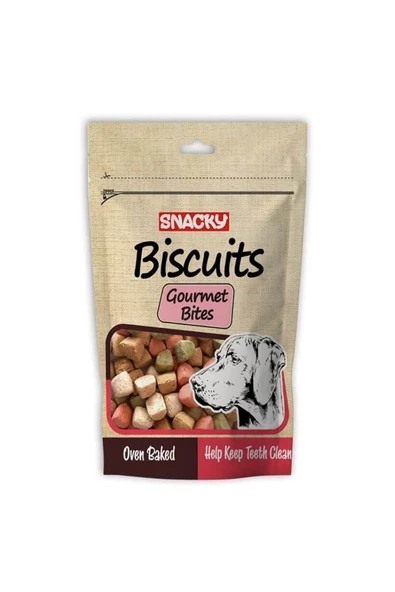 Snacky Gourmet Bites Köpek Bisküvisi 200 gr